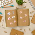 thumbnail image 2 of Cute Stickers Animal Stationery Stickers Funny Kids Stickers for Laptops Notebooks Suitcases, 2 of 9