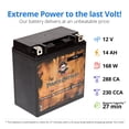 thumbnail image 3 of Pirate Battery Ytx16l-bs (16l-bs 12 Volts,14 Ah, 230 Cca) Pwc Battery for Brp (sea-doo) All Models Year (88-93), 3 of 9