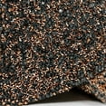 thumbnail image 3 of Sparkles Home  Luminous Round Rhinestone Placemat Charcoal Rose Gold, 3 of 5