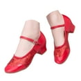 thumbnail image 3 of Fukaraa Breathable Mesh Latin Dance Shoes Women - 2025 Middle Heel Single Shoe for Practice, 3 of 7