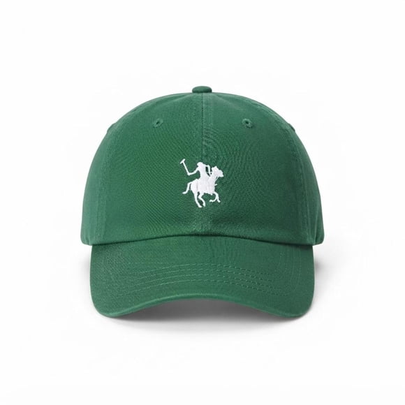Gorra Polo Club Yorkshire Unitalla con Logo Bordado Verde