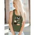 thumbnail image 2 of Barnyard Buds I. Racerback Tank Women -Victoria Borges Designs, Female Large, 2 of 4
