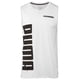 thumbnail image 1 of Camiseta sin mangas Puma con logo para hombre Blanco Grande, 1 of 1