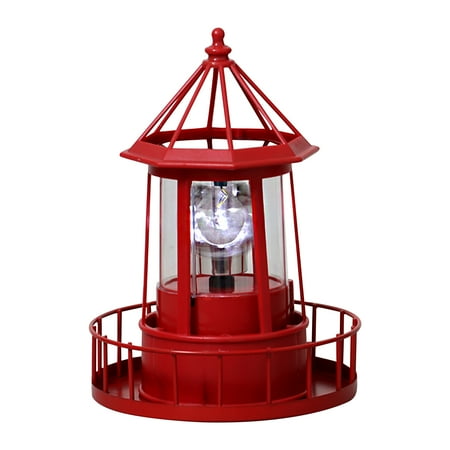 

360 Degree Rotating IP65 Wrought Iron Hanging LED Solar Lighthouse