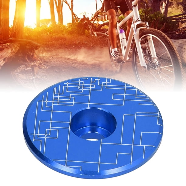 Capuchon De Potence Carbone 31,8 Mm – 9 G, Pour Vélo Route Et VTT – Couvre Pivot De Direction, Boulon Acier Inoxydable Inclus