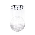 thumbnail image 1 of Candil de Cristal Cortado Gamalux Williams Krystal Esfera con Gota 70 cm de 9 Luces, 1 of 5