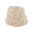 thumbnail image 2 of CTM  Sherpa Reversible Bucket Hat (Women), 2 of 4