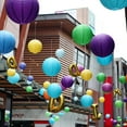 thumbnail image 3 of Colorful Lantern DIY Folding Handmade Multi-colors Thicker Scene Layout Lightweight Spring Lantern Festival Wedding Party Paper Lantern for Outdoor, 3 of 8
