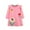 Pink, variant on ZACPNCV Toddler Girl Long Sleeve Dress Christmas Cotton Casual Tunic Playwear Basic Shirt Party Dresses Pink 6-7 Years