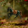 thumbnail image 4 of Taicans ‌2025 Christmas Horse Ornament - Acrylic Horse Tree Decor with Rhinestones,Gift for Christmas,Horse Lover's Holiday Decor,2D Equestrian Holiday Ornament‌, 4 of 6