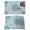 Blue, variant on Blue Floral Placemats Set of 4, Farmhouse Abstract Country Flowers Art Placemats for Dining Table, Place Mats for Kitchen Tabletop, Waterproof Wipeable Dining Table Mats Set