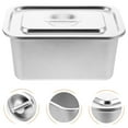 thumbnail image 1 of OULII Compost Bin Countertop 1Pack Stainless Steel Compost Bin For Kitchen Counter Top Food Waste Collection Silver, 1 of 8