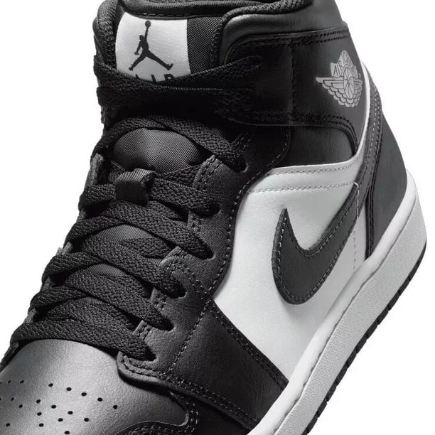 Nike [DQ8426-010] Men's Air Jordan 1 Mid Off Noir Toe *NEW