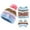A-Blue143, variant on Bibifish Kids Hat Gloves Scarf Sets Comfy 3 Pc Trendy Striped Pattern Knit Beanies Hat Gloves And Neck Warmer Soft Comfy Hat Gloves Scarf Sets