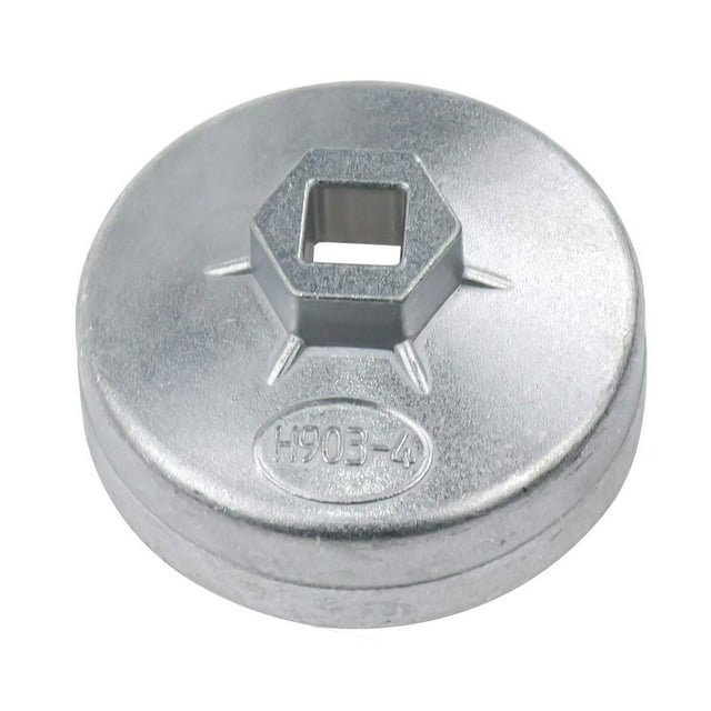 Rannb Oil Filter Cap Wrench 74mm Max Inner Dia Aluminum Alloy 14 Flute Model 903-4