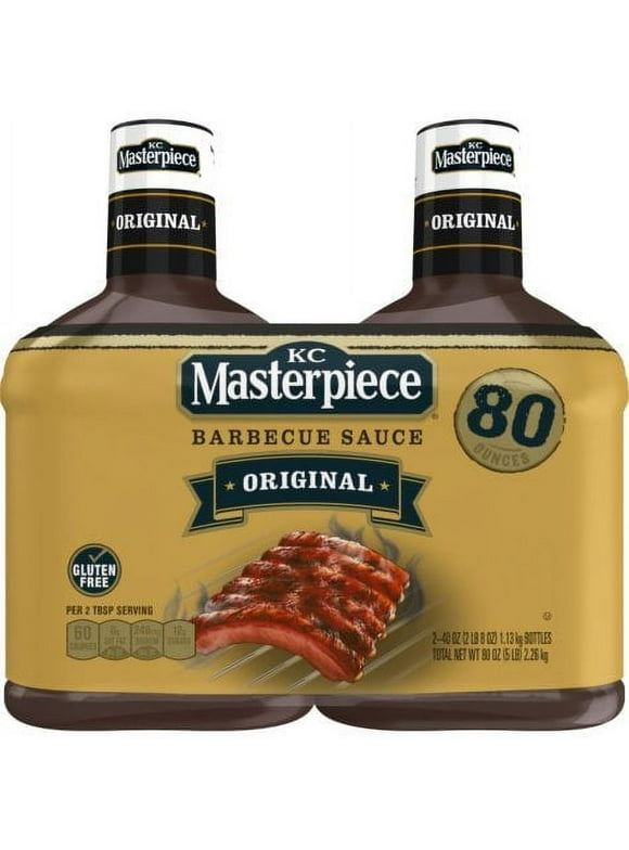 KC Masterpiece Barbecue Sauce Original (2 pk., 40 oz. Bottles)