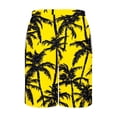thumbnail image 5 of COSFO Hawaiian Mens Swim Shorts Summer Beach Casual Board Shorts Breathable Loose Fit Elastic Waist Quick Dry Drawstring Swimwear, 5 of 5