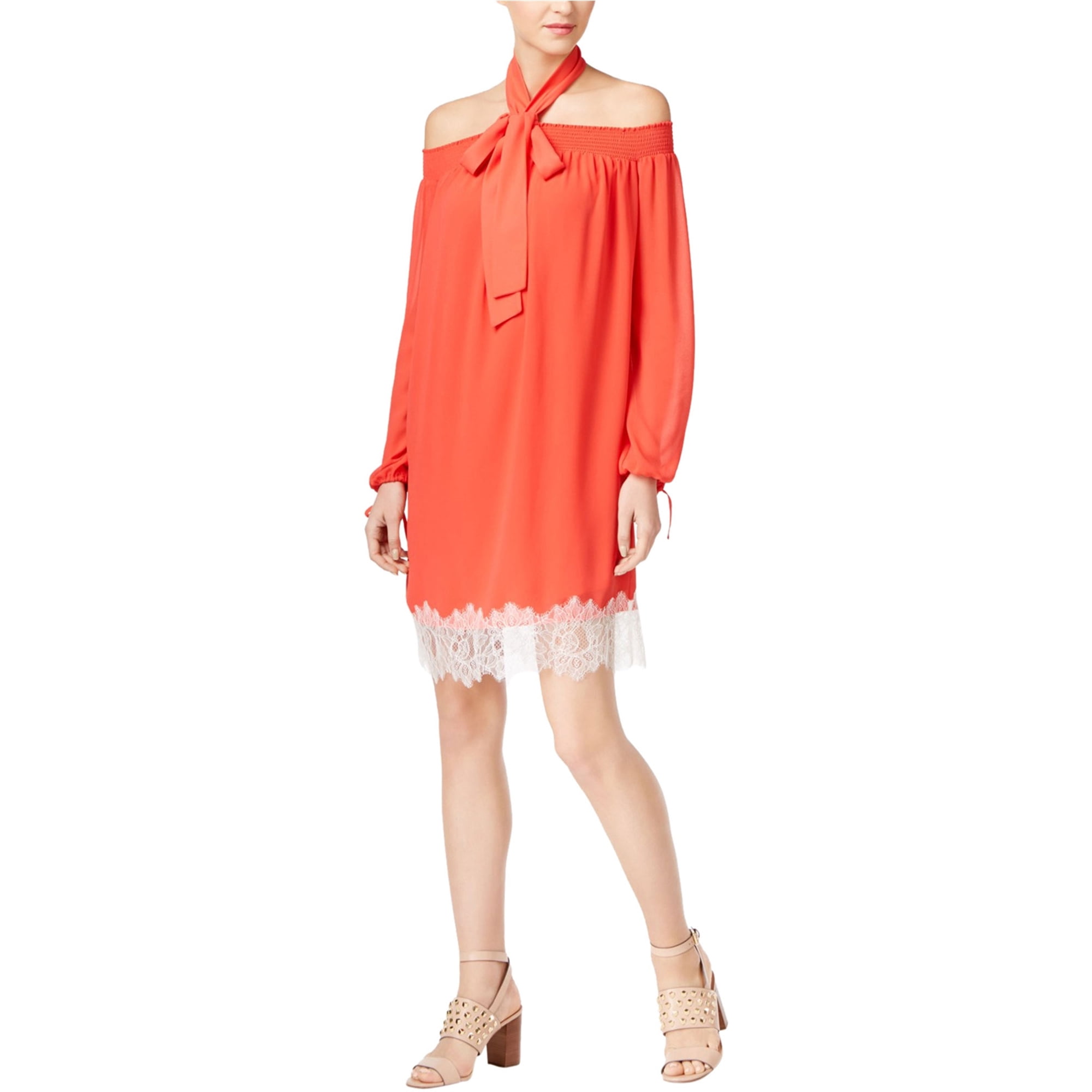 white lace occasion dress The Betty Dress in White Chantilly Lace 8 / White Chantilly Lace main image 0