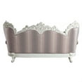 thumbnail image 3 of ACME Vanaheim Sofa w/7 Pillows, Fabric & Antique White Finish, 3 of 5