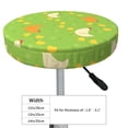 thumbnail image 4 of Bingfone Funny Chicken Padded Round Bar Stool Cover Cushion with Elastic Fabric Round Chair Seat - Funny Chicken, 4 of 7