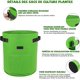 thumbnail image 2 of Bolsa para plantas de 3 uds., bolsa para cultivo de plantas de 7 galones, bolsa para verduras con solapa y asas, 2 of 5