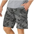 thumbnail image 2 of IROINNID Men's Elastic Waist Shorts Casual Sports Quick Dry Outdoors Shorts, 2 of 5
