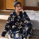 thumbnail image 4 of Regalo de Navidad para mujer, conjuntos de pijamas, camisón, Pijama, ropa de casa para mujer, conjunto de pijamas de franela cálidos, gruesos y cálidos para niñas, 4 of 4