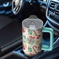 thumbnail image 5 of Christmas Day 30oz Tumbler with Straw and Handle, Holiday Santa Snowman Mug, Stainless Steel Insulated Cup, Winter Festive Gifts for Women Men, 5 of 5