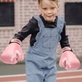thumbnail image 4 of 1 Pair Boxing Glove Toddler Thai Glove Comfortable Sparring Glove Kickboxing Glove for Training, 4 of 7