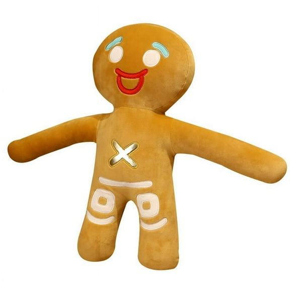 Gingerbread Man Christmas Plush Toy,Cookie Plush Doll, 30cm Gingerbread Gingy Plush Stuffed Toys for Children's Birthday Gift Best Gift for Friends Kids Adult Birthday Gifts
