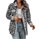 thumbnail image 2 of Chaqueta y abrigo informal de manga larga sin capucha para mujer, nueva chaqueta de manga larga con botones y estampado de leopardo, abrigo camisero para mujer, 2 of 5