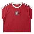 thumbnail image 3 of Playera George para Hombre Tipo Soccer Manga Corta Vino Talla M, 3 of 4