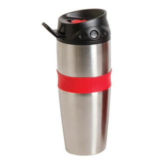 Mr. Coffee Traverse 16 oz. Red, Blue and Green Stainless Steel and