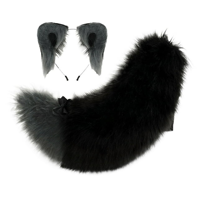 Japanese Style Animal Ear Headband Set With Tail Accessories For Halloween Parties And Dress Up Events Goggles Scratch Painting Cloak with Hood Men Robe with Hood Cape with Hood Adult Men Hooded Cloak