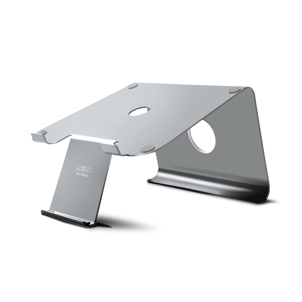 DiiZiGN Laptop Stand with Phone Holder Unibody Design Steel Material Ergonomic Design Compatible for Most Laptops and Phones