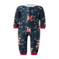 thumbnail image 2 of Ensembles de Pyjamas Assortis pour Famille Pyjamas de Noël Haut Imprimé avec Bas à Carreaux, 2 of 10