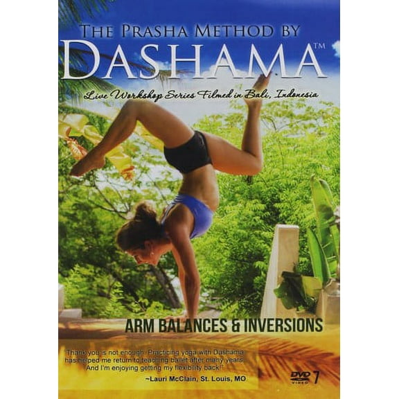 Arm Balances & Inversions (DVD), Perfect 10 Lifestyle, Sports & Fitness