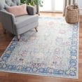 thumbnail image 2 of SAFAVIEH Illusion Kenneth Oriental Area Rug, Light Grey/Purple, 5' x 8', 2 of 8