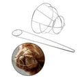 thumbnail image 4 of Horquilla de aleación, soporte para jaula de moño, accesorios para el cabello para mujeres, joyería para el cabello Plata jinwen palos de horquilla para mujeres, 4 of 7