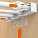 thumbnail image 3 of Soportes para Estantes Suyoo 4 Piezas 7*16 cm Autoadhesivos ABS, 3 of 5