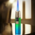thumbnail image 1 of Windproof Butane Torch,Outdoor Cooking Torch Lighter,Torch Lighter Butane Lighter,Windproof Straight Torch Lighter ,Inflatable Gas Windproof Lighter,Refillable Butane Lighter For Outdoor BBQ Baking, 1 of 2
