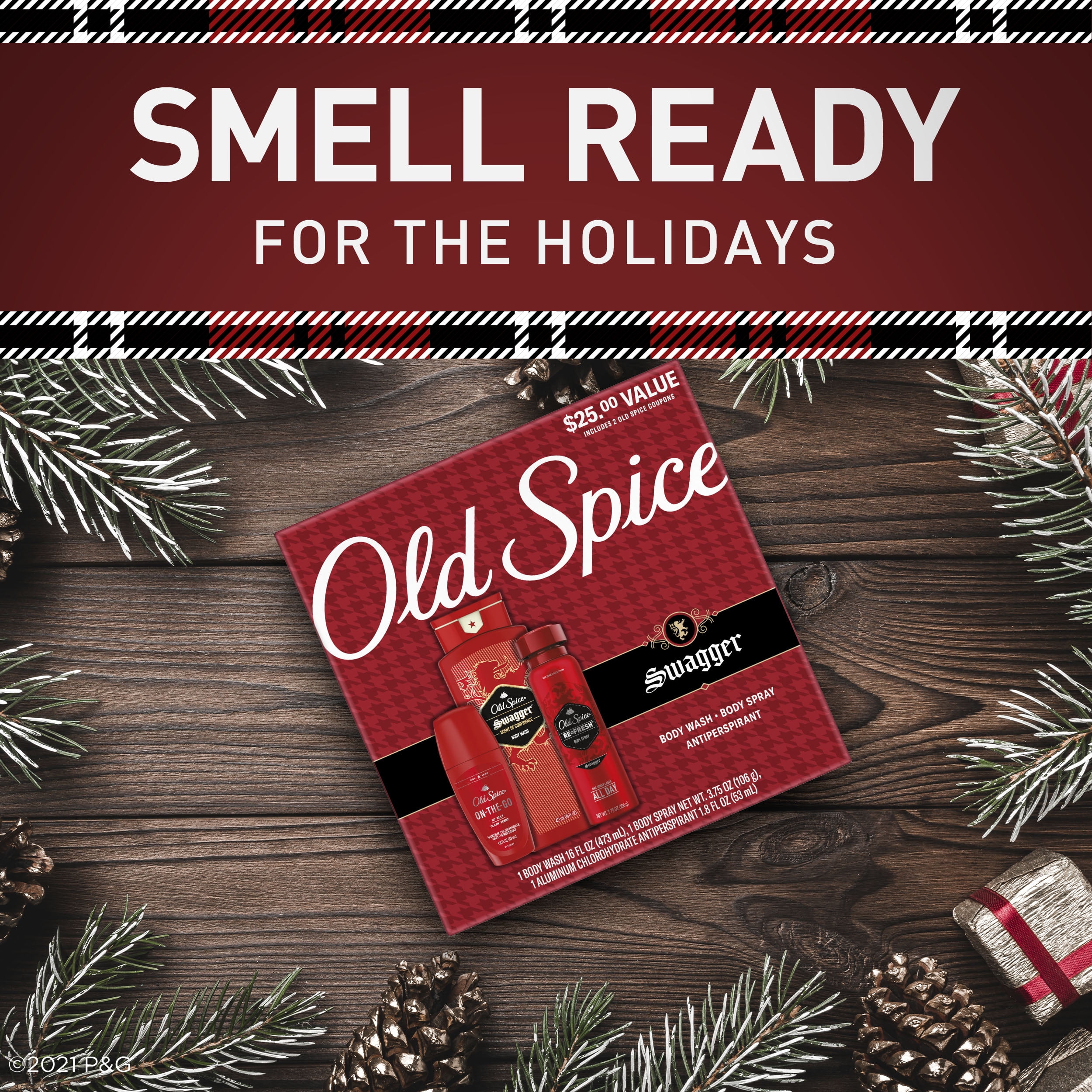 Old Spice - Brandclub - ($25 Value) Old Spice Swagger Holiday Gift