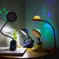 thumbnail image 4 of Lumière de Nuit Sans Fil USB Rechargeable LED Ciel Étoilé Projection Bureau Clip Lampe de Lecture pour Ordinateur Portable, 4 of 8