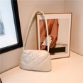 thumbnail image 4 of Bolso De Hombro Bolso Bolso acolchado de algodón a la moda, bolsos acolchados informales con asa superior, nailon para otoño e invierno, 4 of 9