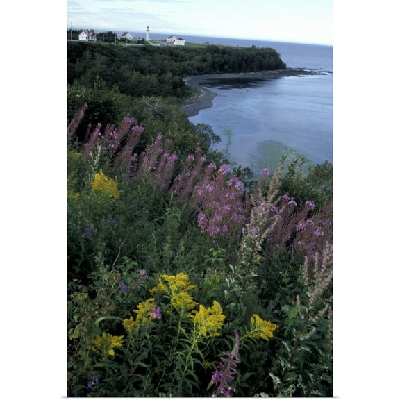 Great BIG Canvas | "Canada, Quebec, Gaspe Peninsula (Gaspesie). Riviere Madeleine coast" Art Print - 16x24