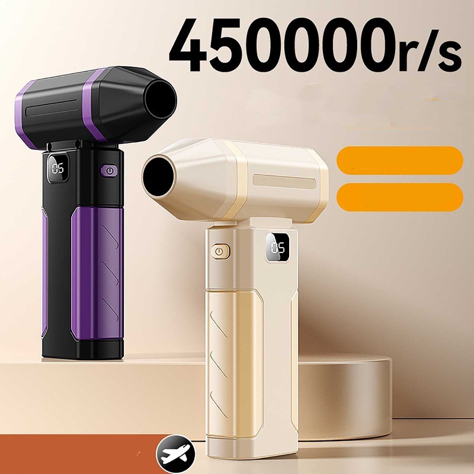 Handheld Turbo Fan,Portable Fan for Cleaning Kits-Mini Blower-Car Dryer,Car Blowing and Snow Blowing,Drying Pets,Computer Equipment Cleaning