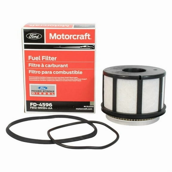 Motorcraf.t Diesel FD-4596 Fuel Filter, Sealed Packaging