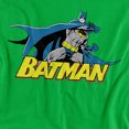 thumbnail image 2 of Batman 8 Bit Cape Women's T Shirt, Kelly Green, Medium, 2 of 6