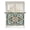 DarkSlateGrey, variant on Sheer Curtains 72 Inches Long, Teal Green Boho Floral Semi Sheer Curtains Light Filtering Window Treatment, Southwestern Ethnic Flowers Retro Privacy Voile Drapes for Living Room Bedroom 52x72 Inch