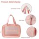 thumbnail image 4 of Bolsa de lavado impermeable para viajes, bolsa de almacenamiento portátil de PVC para separación de ropa seca y húmeda, bolsa de cosméticos impermeable, 4 of 4